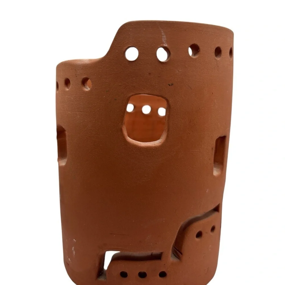 Terracotta Candle Holder